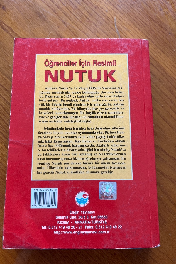 ÖĞRENCILER İÇIN RESIMLI NUTUK
