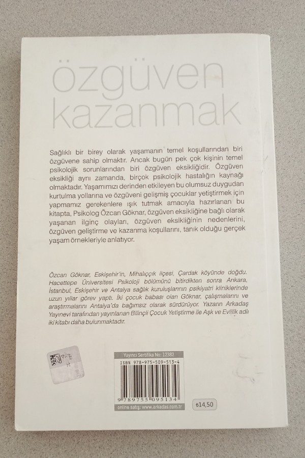 ÖZGÜVEN KAZANMAK