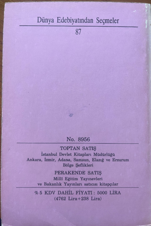 KÖPRÜLÜ’DEN SEÇMELER